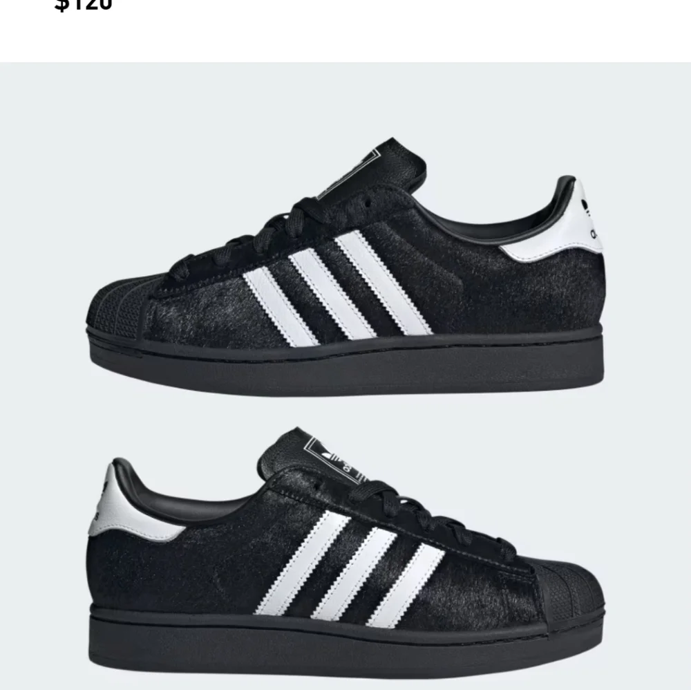 Adidas Superstar II Pony Hair Original Shell Toe Shoes JH9475 - Picture 1 of 16